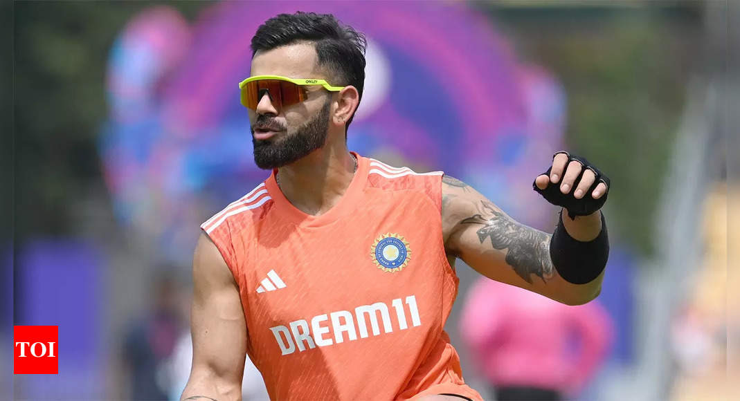 Virat Kohli joins Indian team for T20 World Cup campaign | Cricket News – Times of India