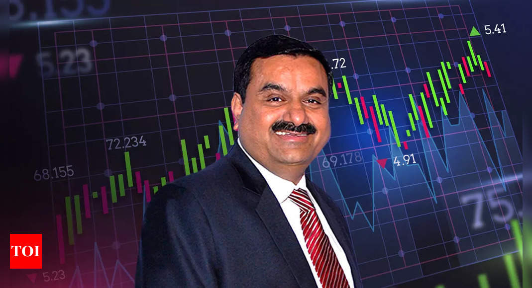 Adani group stocks surf on Modi wave! Rs 1.4 lakh crore market cap added as exit polls predict NDA win – Times of India