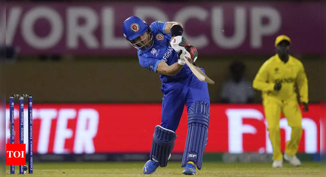 Afghanistan 67/0 in 6.2 Overs | AFG vs UGA T20 World Cup Live Score: Gurbaz provides Afghanistan flying start  – The Times of India