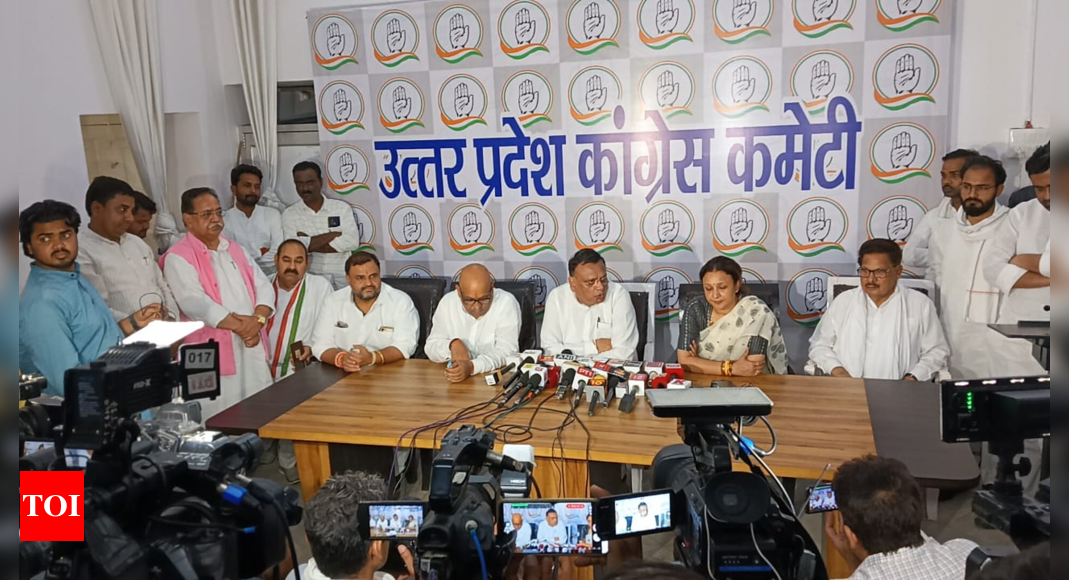 Congress plans ‘Dhayawaad Yatra’ across 403 assembly constituencies in Uttar Pradesh from June 11 to 15 | India News – Times of India