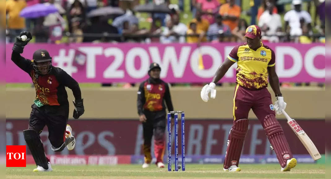 ‘Credit has to be given to PNG’: Skipper Rovman Powell cautions West Indies bowlers after narrow win in T20 World Cup | Cricket News – Times of India