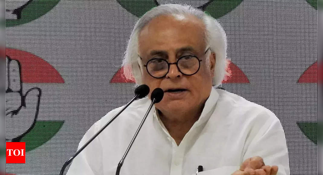 Drumbeaters will look for anything to justify ‘ek-tihaaii’ PM Modi’s pathetic performance: Jairam Ramesh | India News – Times of India