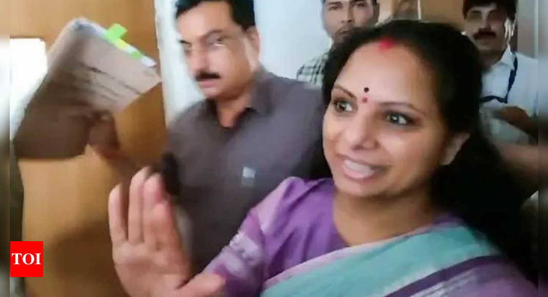 Excise policy case: CBI files supplementary charge sheet against BRS leader Kavitha | India News – Times of India