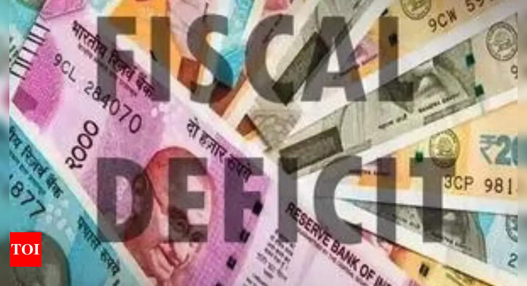 Fiscal Deficit at 5.6% Beats Projection | Delhi News – Times of India
