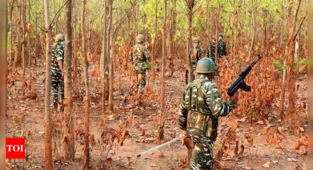 Five Maoists killed in encounter in Bastar | India News – Times of India