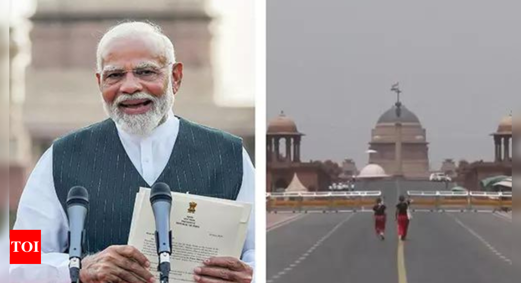 Foreign delegates, special invitees to attend PM-designate Narendra Modi’s swearing-in ceremony | India News – Times of India