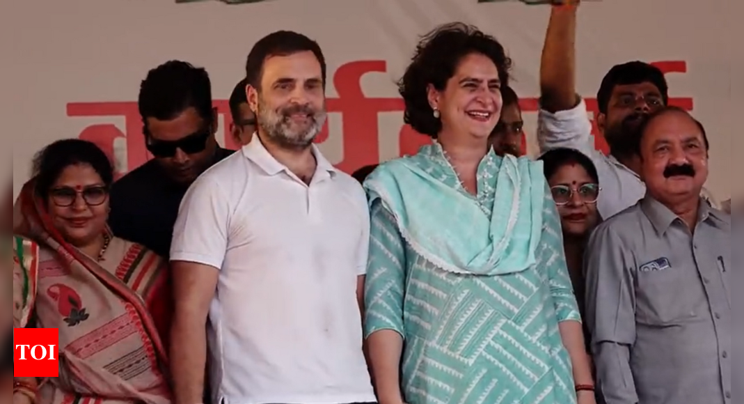 Had Priyanka contested LS polls from Varanasi, PM Modi would have lost by 2-3 lakh votes: Rahul Gandhi | India News – Times of India
