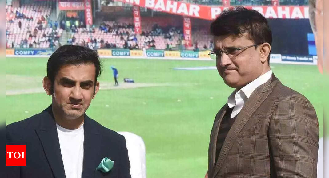 If he has applied, Gautam Gambhir would be a good coach for India: Sourav Ganguly | Cricket News – Times of India