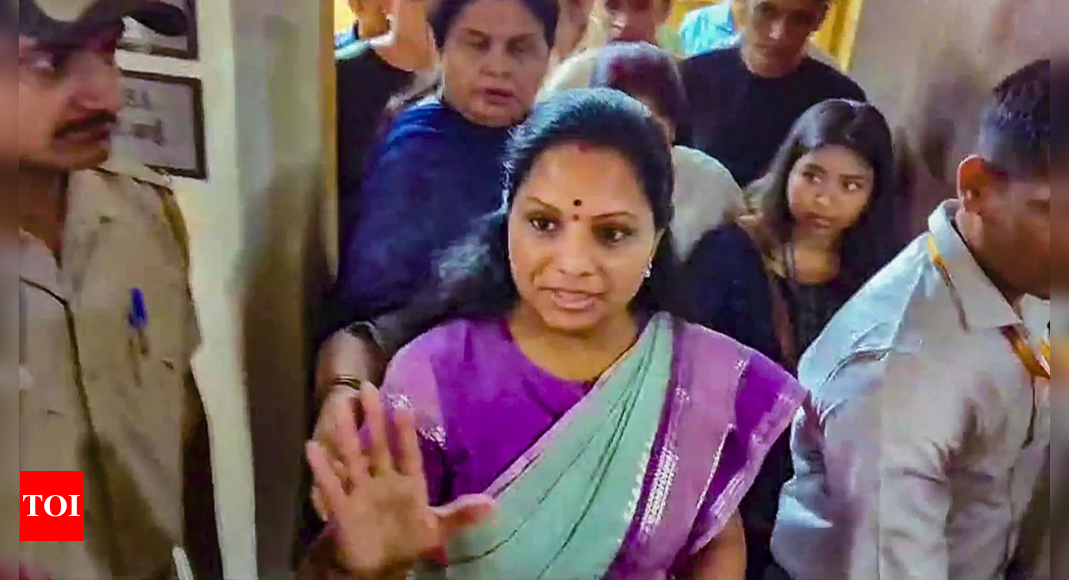 K Kavitha gave Rs 100 crore kickback to AAP leaders: ED on ‘Rs 1,100 crore’ excise policy case | India News – Times of India