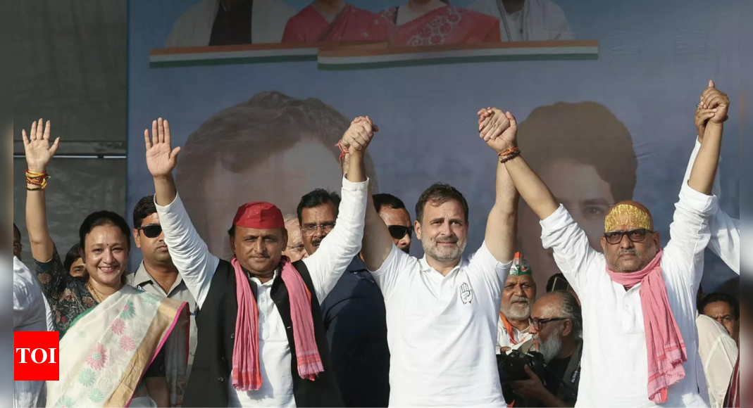Lok Sabha election results 2024: Akhilesh Yadav hails ‘intelligent voters’ of UP for victory of INDIA bloc, PDA | India News – Times of India