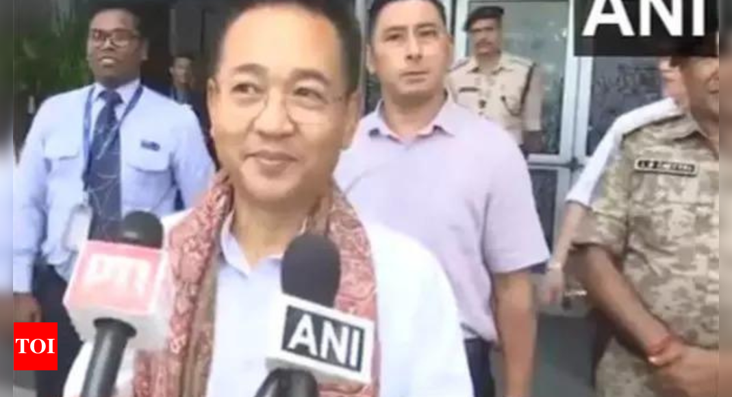 ‘My priorities are water, electricity, roads, education, health and infrastructure development’: Sikkim CM designate Tamang | India News – Times of India