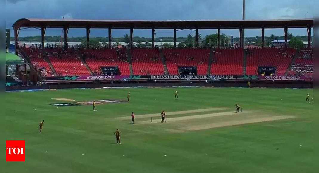 ‘Really disappointing’: Empty stands in West Indies’ T20 World Cup opener at home sets internet abuzz | Cricket News – Times of India