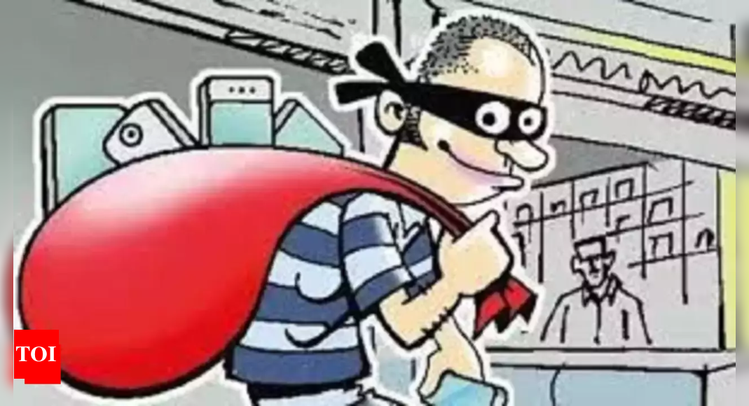 Robbery attempt at gunpoint in gold loan bank in Una, case registered | India News – Times of India