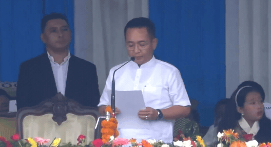 SKM chief Prem Singh Tamang sworn in as Sikkim chief minister | India News – Times of India
