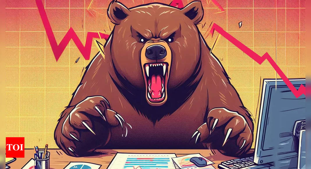 Stock market crash today: Investors lose Rs 30 lakh crore as BSE Sensex bleeds 4,390 points – Times of India