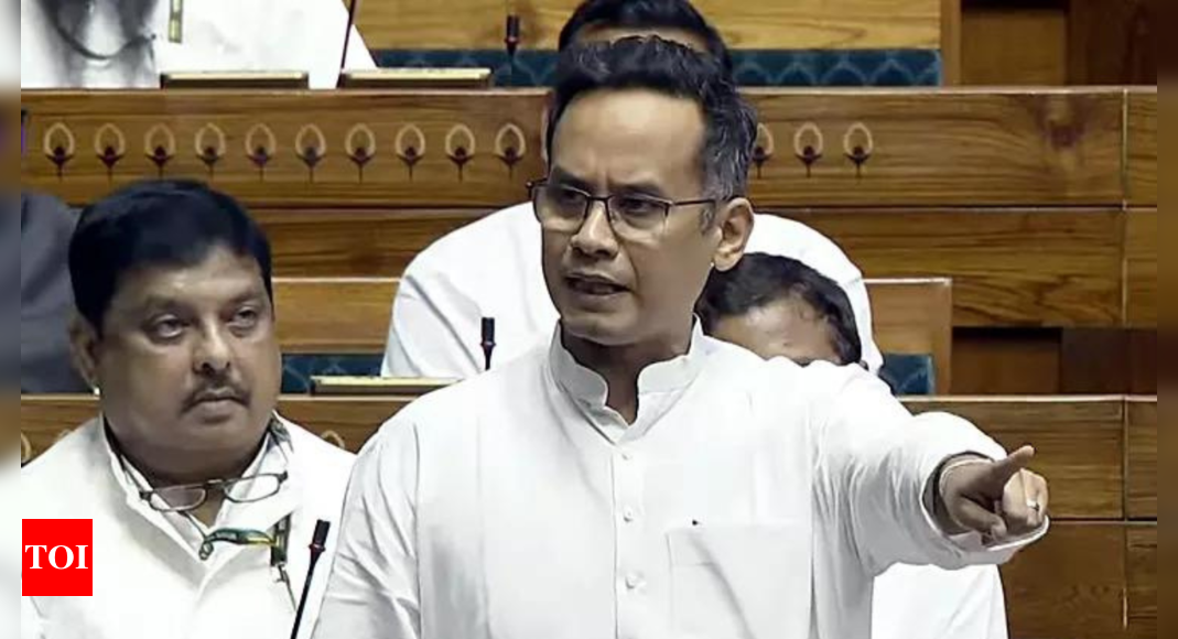 Congress appoints Gaurav Gogoi as deputy leader in Lok Sabha | India News – Times of India