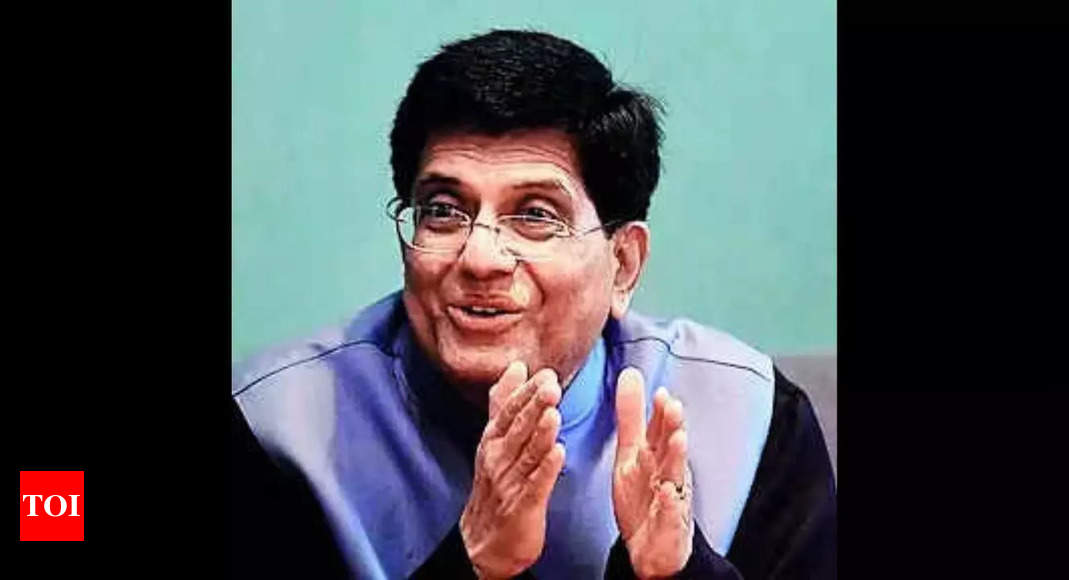 Help decriminalise laws, push EVs: Piyush Goyal to India Inc | India News – Times of India