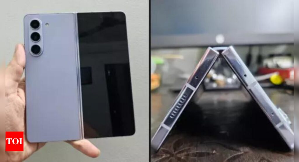 Indians open up to ‘folding’ phones with Rs 1 lakh+ price tags | India News – Times of India