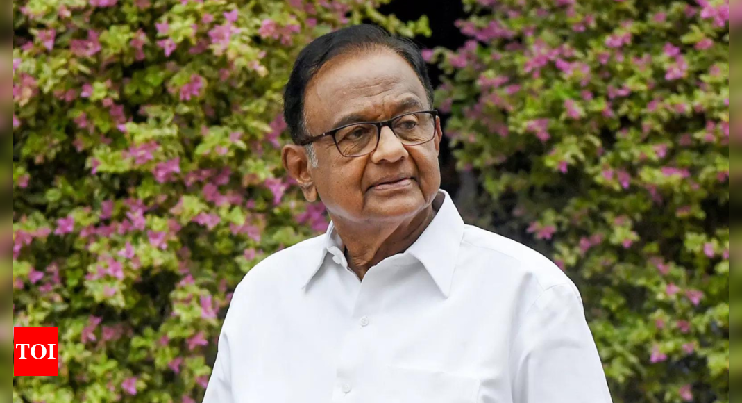 P Chidambaram wants criminal laws to be kept in abeyance & reviewed by law commission | India News – Times of India