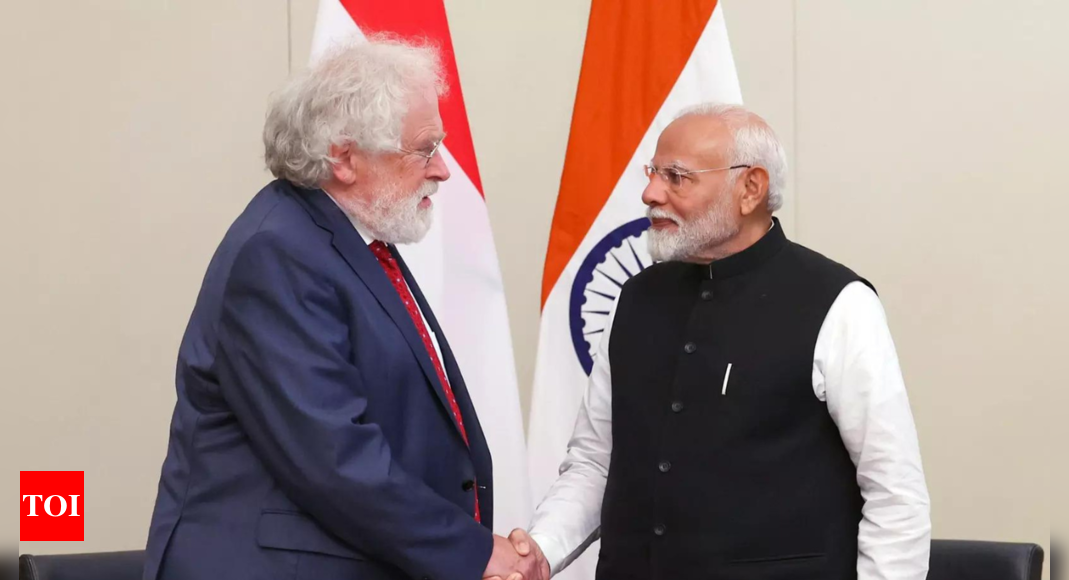 PM Modi a spiritual person, more leaders should be: Austrian Nobel laureate | India News – Times of India