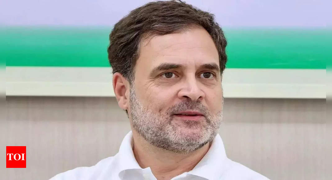 ‘Power of politics that puts people first’: Rahul Gandhi wishes new British PM Starmer on landslide win – Times of India