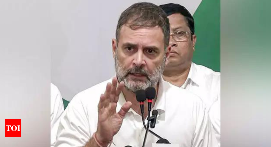 Rahul Gandhi condoles loss of lives in Unnao accident Rahul Gandhi condoles loss of lives in Unnao accident | India News – Times of India