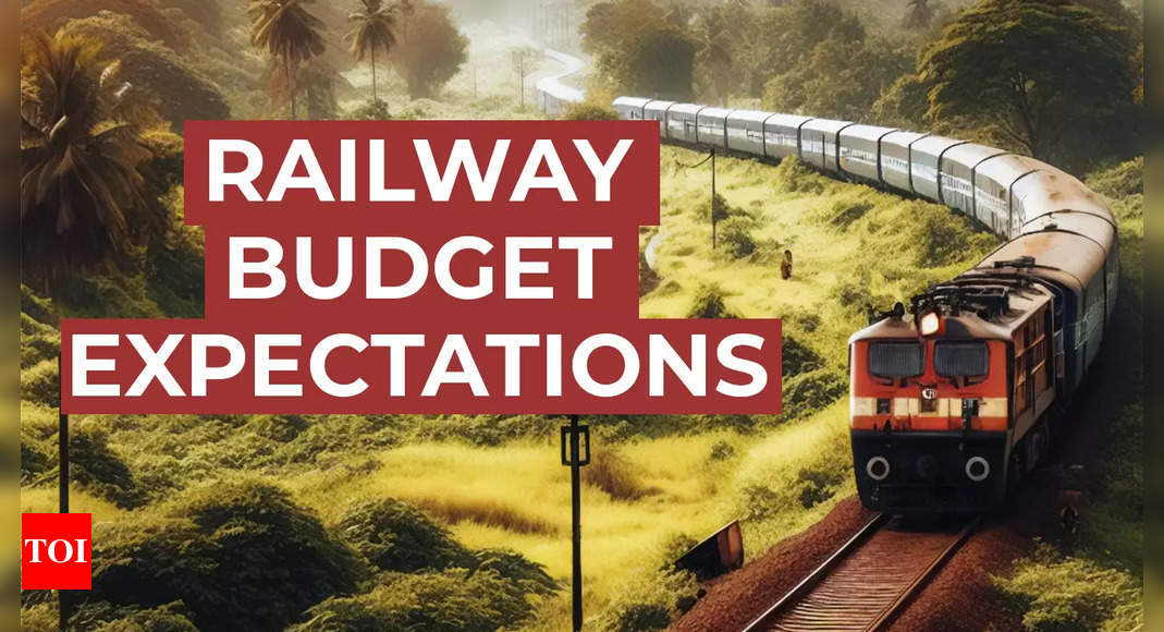 Railway Budget 2024: How Budget 2024 can drive Indian Railways’ infrastructure to new heights – Times of India