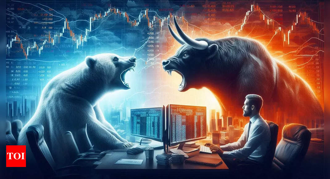 Stock market today: BSE Sensex up over 200 points; Nifty50 near 24,500 – Times of India