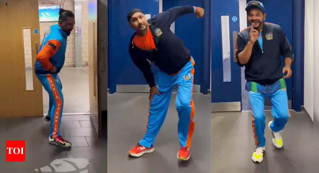 ‘Tauba Tauba’: Yuvraj Singh’s hilarious celebration video goes viral | Cricket News – Times of India