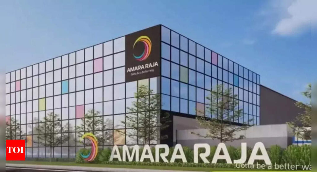 Amara Raja breaks ground for customer qualification plant for EV cell manufacturing; eyes lead acid battery plant up north – Times of India