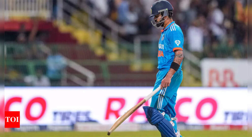 ‘I’m not going to defend Virat Kohli, but…’: Dinesh Karthik on India batter’s dismissals in SL ODIs | Cricket News – Times of India