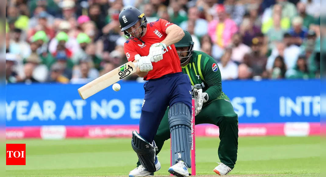 2nd T20I: Jos Buttler knock guides England to 23-run victory over Pakistan | Cricket News – Times of India