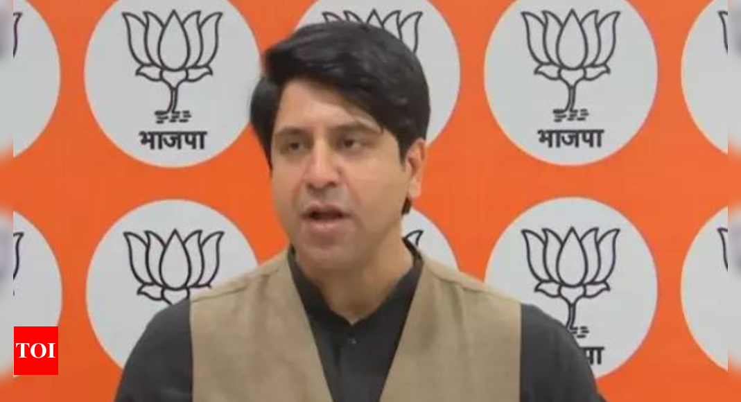 BJP’s Shehzad Poonawalla equates TMC with Tushtikaran, Tanashahi Taliban, says BJP will emerge as the biggest party | India News – Times of India