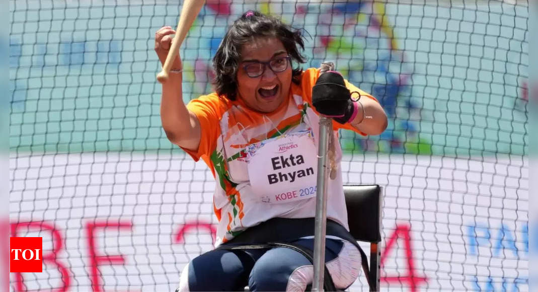 Ekta Bhyan claims Gold for India with season's best effort at World Para Athletics Championships | More sports News