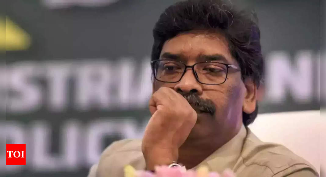 Ex-Jharkhand CM Hemant Soren moves high court for bail | India News – Times of India