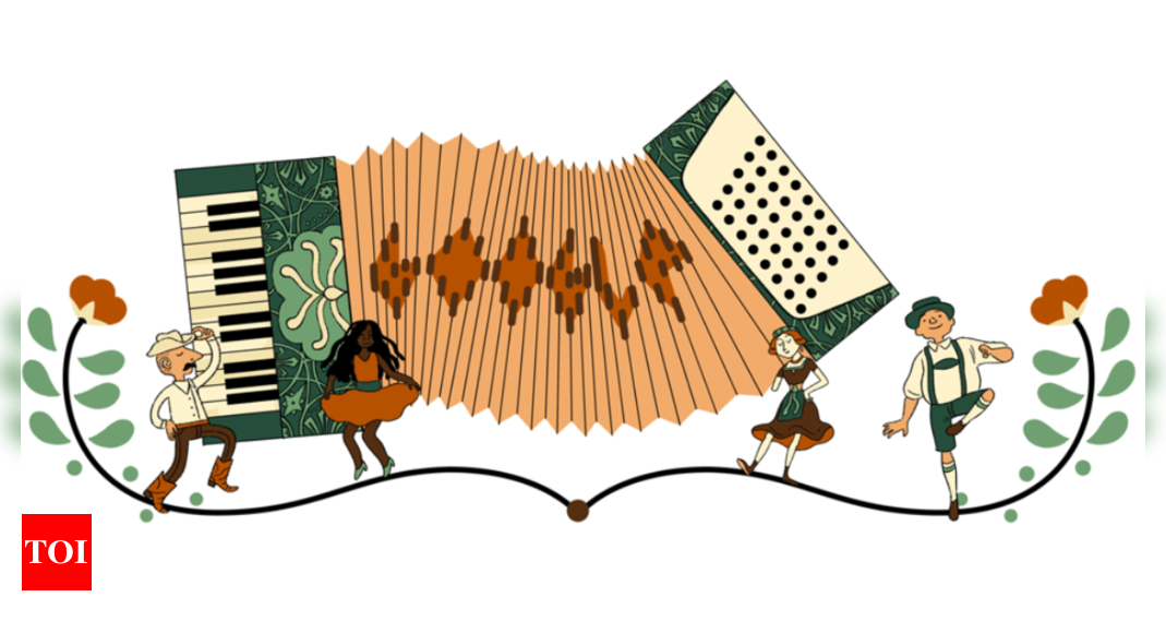 Google Doodle marks patent anniversary of musical instrument Accordion | India News