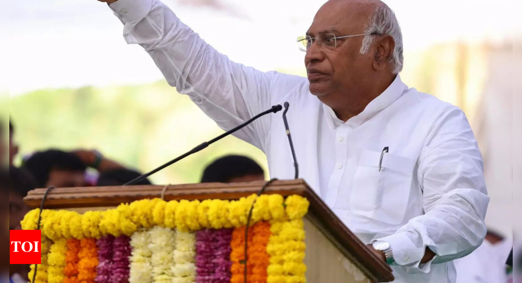 INDIA bloc will form govt, pick PM, says Kharge | India News – Times of India