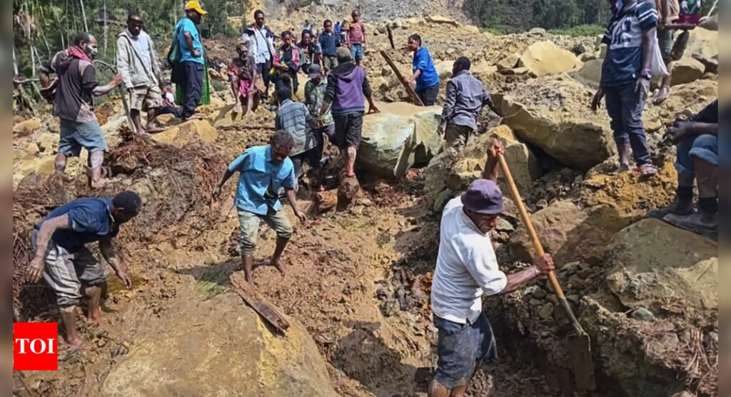 India announces  million relief aid for landslide-hit Papua New Guinea | India News – Times of India