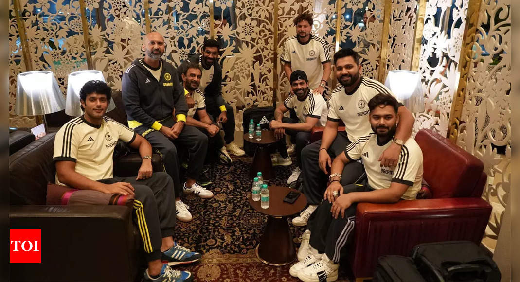 ‘Jeetne ke baad khayange’: Rishabh Pant offers cake to Rohit Sharma before leaving for T20 World Cup, India skipper refuses. Watch | Cricket News – Times of India