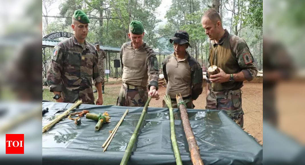 Joint military exercise 'Shakti': Indian, French armies share drills, expertise in jungle survival techniques | India News