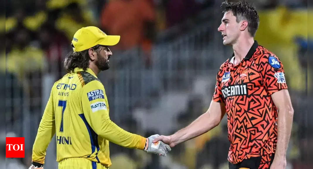 KKR vs SRH, IPL 2024 Final: Pat Cummins one win away from matching MS Dhoni’s elusive feat | Cricket News – Times of India