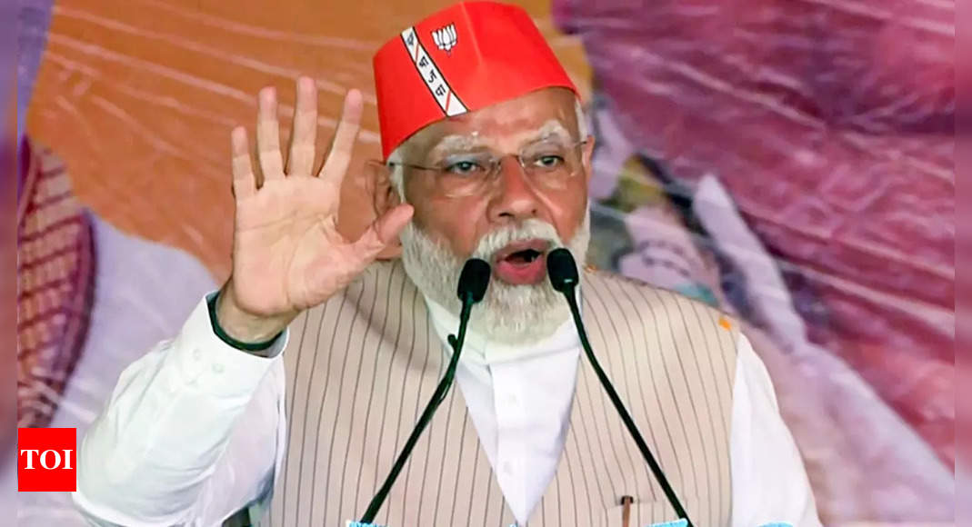 PM Modi notches up over 200 rallies, roadshows as LS poll campaign ends | India News – Times of India