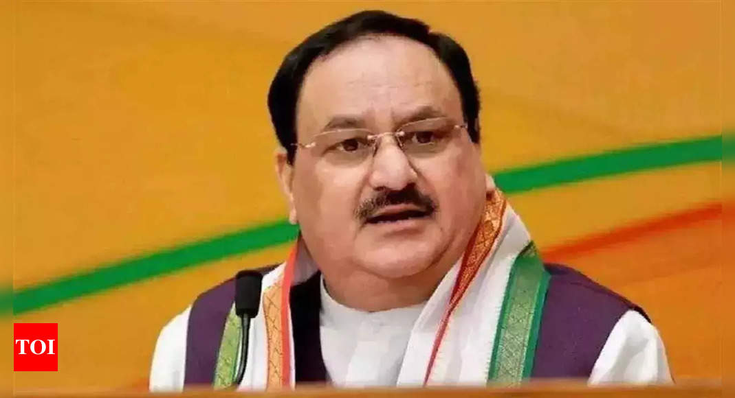 PM Modi's 'mazboot' govt replaced 'majboor' UPA: JP Nadda | India News - Times of India