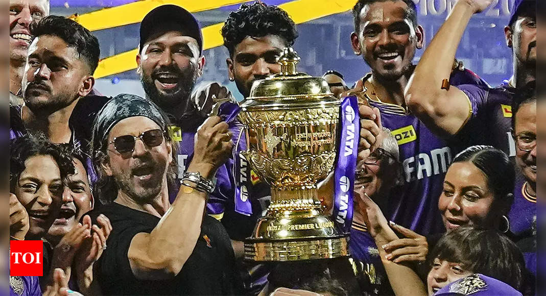 ‘The heartbeat of KKR – Shah Rukh Khan!’: Shreyas Iyer’s special mention after IPL 2024 triumph | Cricket News – Times of India