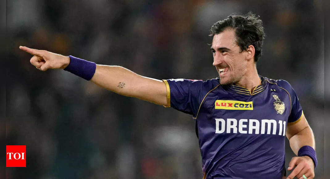 ‘There’s been jokes about the money…’: Mitchell Starc after KKR win third IPL title | Cricket News – Times of India