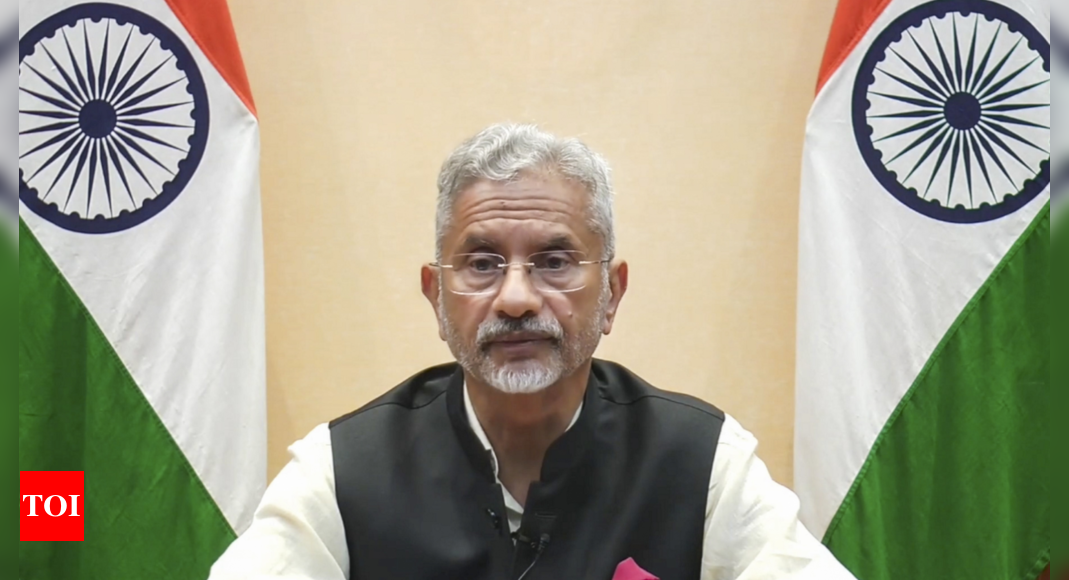 Under leadership of PM Modi, foreign policy of India has given fame to our nation: EAM Jaishankar | India News – Times of India