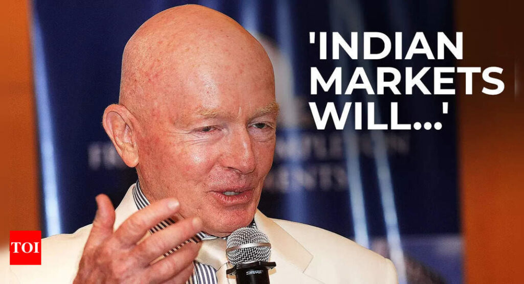 When will BSE Sensex hit 1 lakh? Mark Mobius says ‘Indian markets will…’ – Times of India