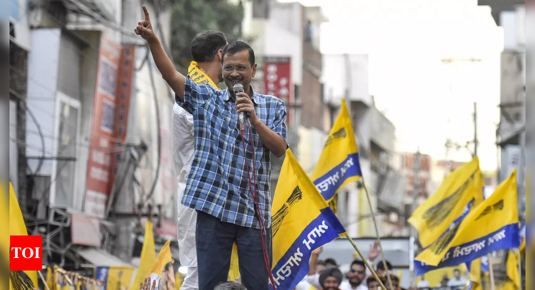 'Why is he campaigning in Punjab': BJP questions Arvind Kejriwal over extension of interim bail | India News - Times of India