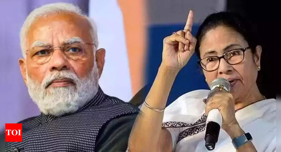 ‘Will make temple for him, offer dhokla’: Mamata mocks PM Modi’s ‘God’ remark | India News – Times of India