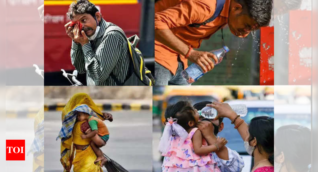 With temperatures remaining above 45 degrees Celsius, parts of north India reel under severe heatwave conditions | India News